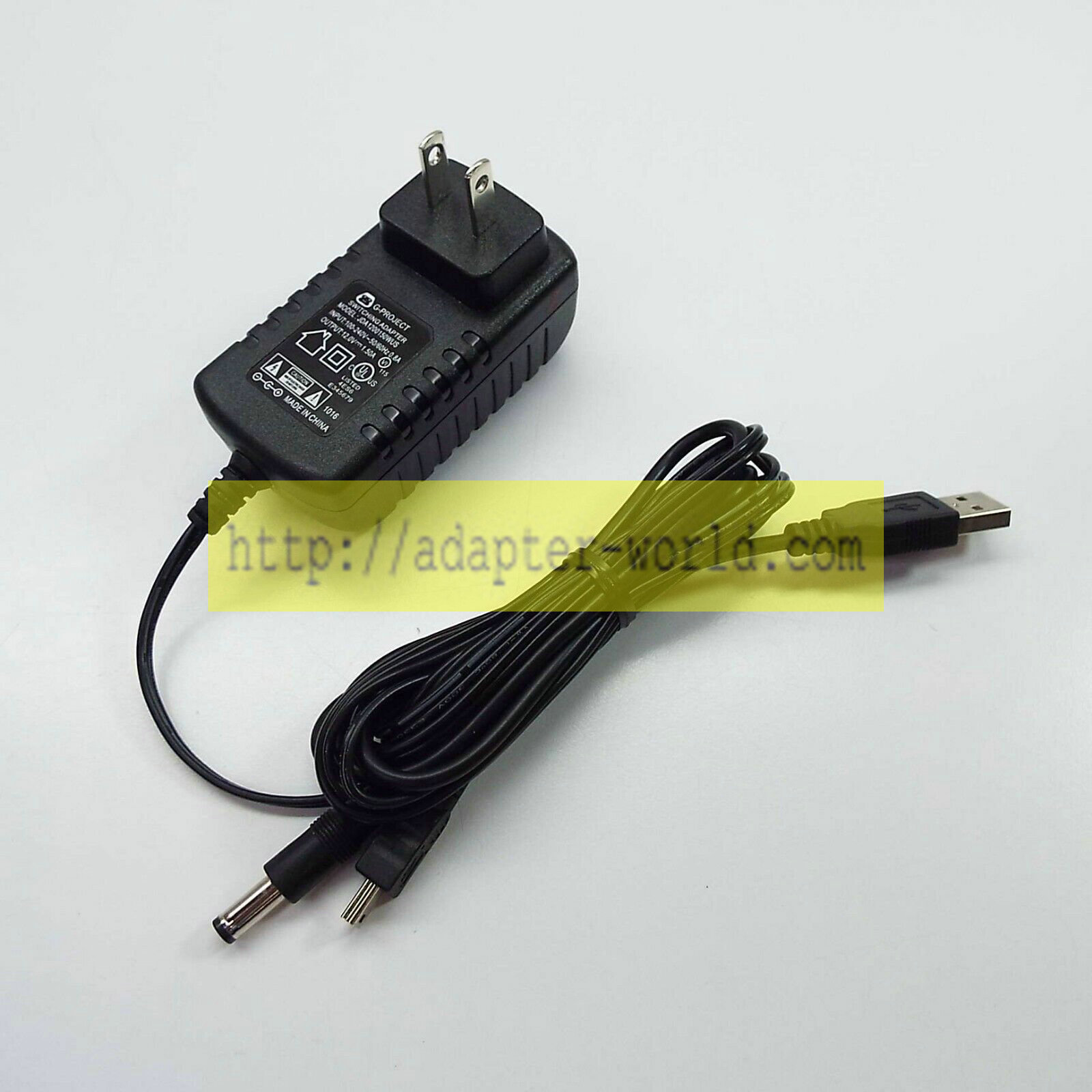 *Brand NEW* G-PROJECT JDA1200150WUS 12.0V 1.50A AC DC Adapter I2900 POWER SUPPLY